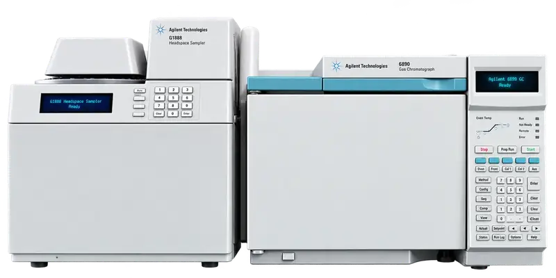 Agilent 6890 GC with G1888 Headspace Sampler