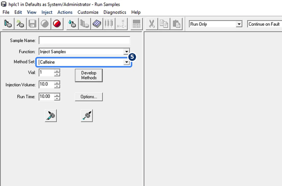 Step 7.5: Create the method set — Waters Empower 3 screenshot