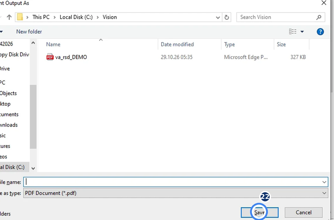 Step 7.20: Print to PDF — Waters Empower 3 screenshot