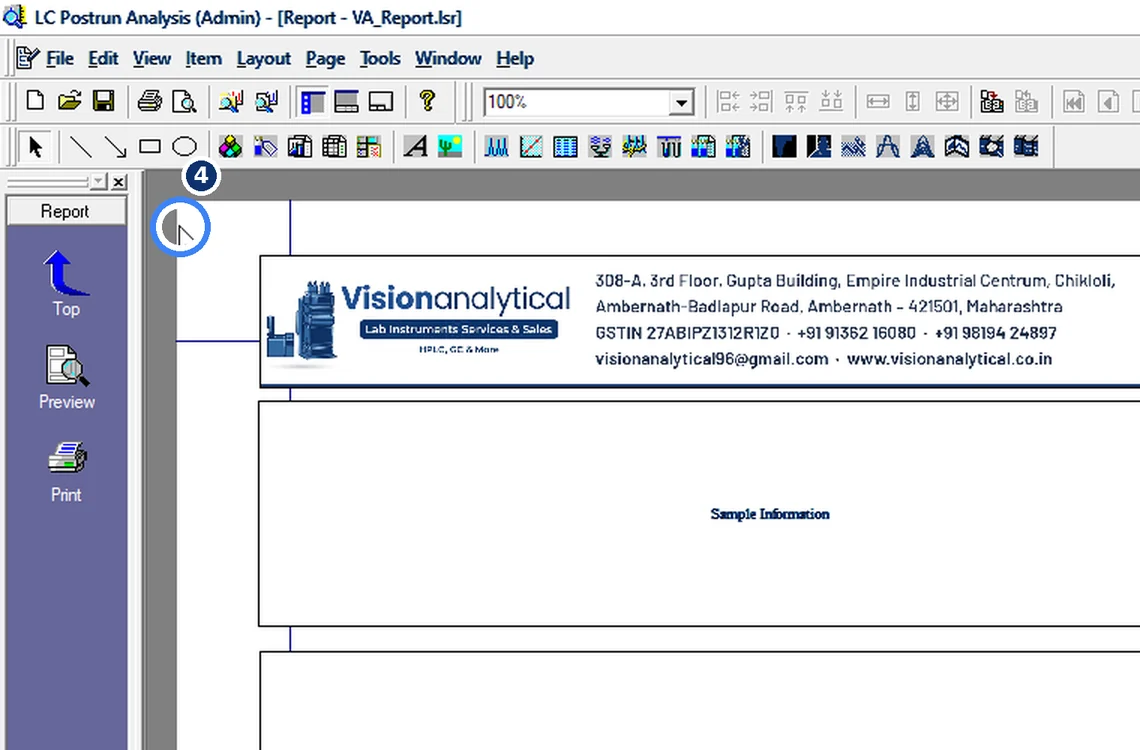 Step 7.4: Save the format — Shimadzu LCsolution screenshot