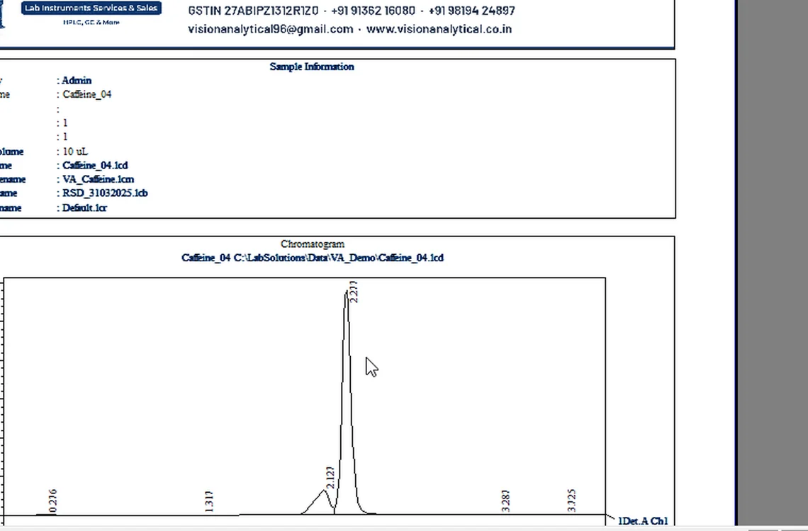 Step 7.7: Print to PDF — Shimadzu LCsolution screenshot